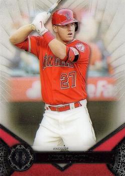 2017 Topps Tribute #25 Mike Trout Front