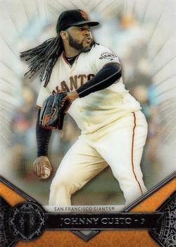 2017 Topps Tribute #48 Johnny Cueto Front