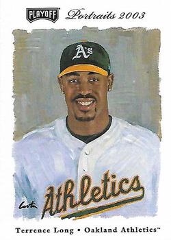 2003 Playoff Portraits - Beckett Samples #99 Terrence Long Front