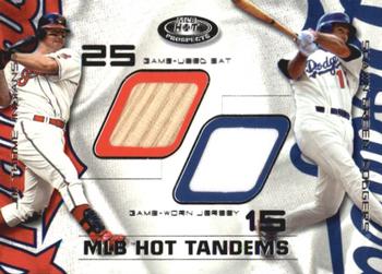 2002 Fleer Hot Prospects - MLB Hot Tandems #JT-SG Jim Thome / Shawn Green Front