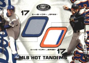 2002 Fleer Hot Prospects - MLB Hot Tandems #KI-SK Kazuhisa Ishii / Satoru Komiyama Front