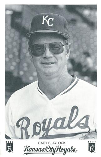 1984 Kansas City Royals Photocards #NNO Gary Blaylock Front