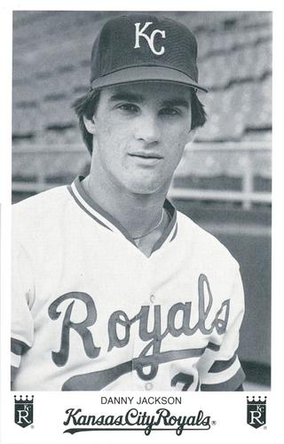 1984 Kansas City Royals Photocards #NNO Danny Jackson Front