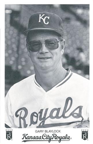 1985 Kansas City Royals Photocards #NNO Gary Blaylock Front