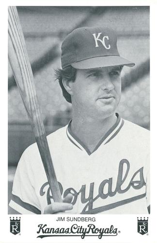 1985 Kansas City Royals Photocards #NNO Jim Sundberg Front