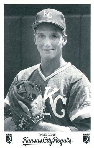 1986 Kansas City Royals Photocards #NNO David Cone Front