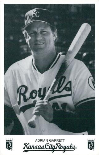 1988 Kansas City Royals Photocards #NNO Adrian Garrett Front