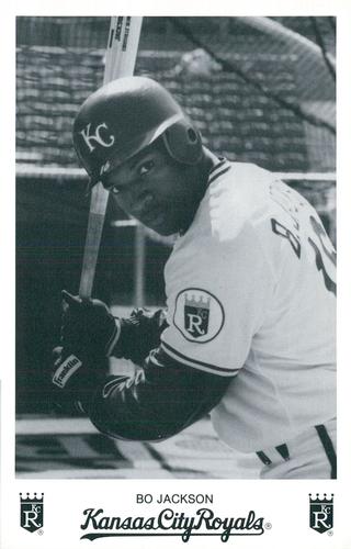 1988 Kansas City Royals Photocards #NNO Bo Jackson Front