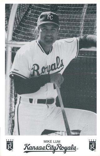1988 Kansas City Royals Photocards #NNO Mike Lum Front
