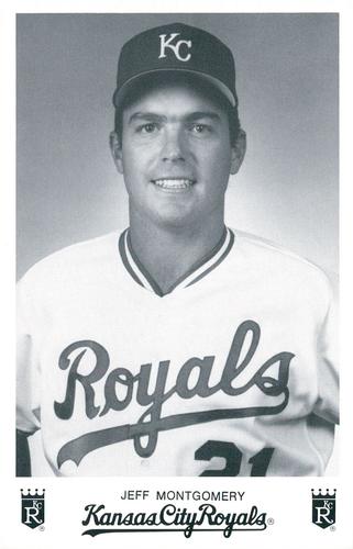1988 Kansas City Royals Photocards #NNO Jeff Montgomery Front