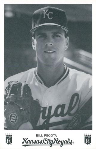 1988 Kansas City Royals Photocards #NNO Bill Pecota Front