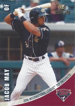 2016 Choice International League Top Prospects #14 Jacob May Front