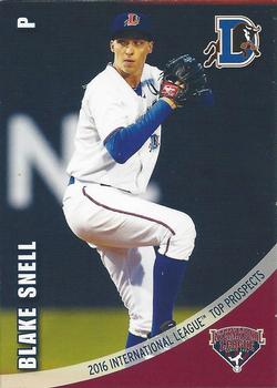 2016 Choice International League Top Prospects #22 Blake Snell Front
