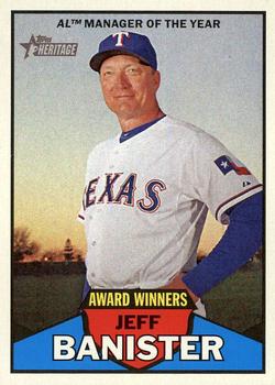 2016 Topps Heritage - Award Winners #AW-7 Jeff Banister Front