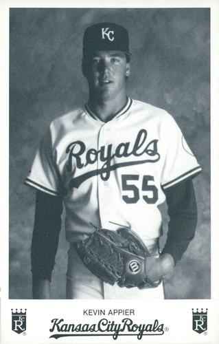 1990 Kansas City Royals Photocards #NNO Kevin Appier Front