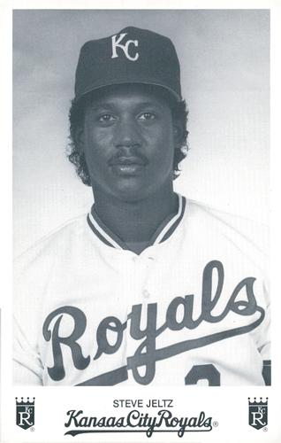 1990 Kansas City Royals Photocards #NNO Steve Jeltz Front