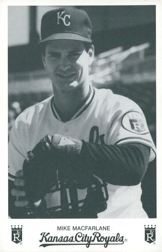 1990 Kansas City Royals Photocards #NNO Mike Macfarlane Front