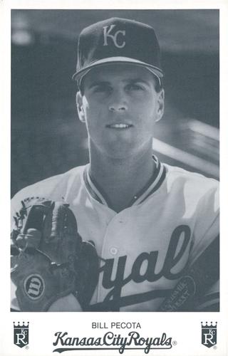 1990 Kansas City Royals Photocards #NNO Bill Pecota Front
