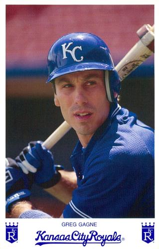 1995 Kansas City Royals Photocards #NNO Greg Gagne Front