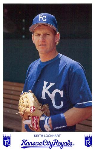 1995 Kansas City Royals Photocards #NNO Keith Lockhart Front