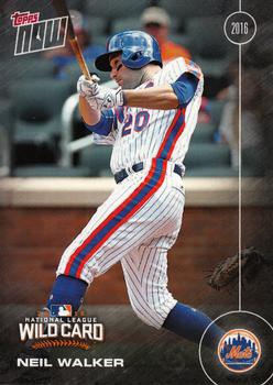 2016 Topps Now Postseason New York Mets #NYM-9 Neil Walker Front