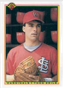 1990 Bowman #193 Todd Zeile Front