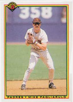1990 Bowman #219 Mike Pagliarulo Front