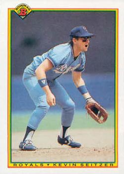 1990 Bowman #380 Kevin Seitzer Front