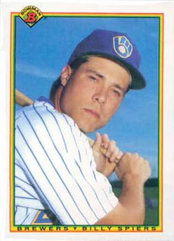 1990 Bowman #402 Billy Spiers Front