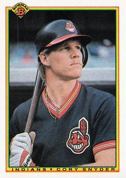 1990 Bowman #336 Cory Snyder Front