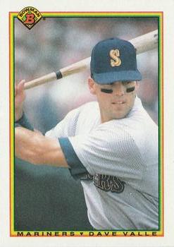 1990 Bowman #473 Dave Valle Front