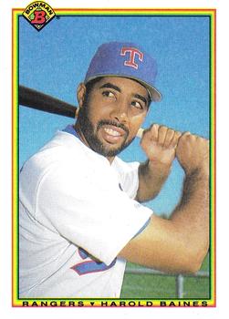 1990 Bowman #501 Harold Baines Front