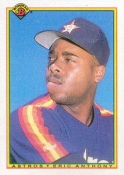 1990 Bowman #81 Eric Anthony Front