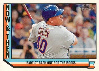 2016 Topps Heritage - Now & Then #NT-4 Bartolo Colon Front
