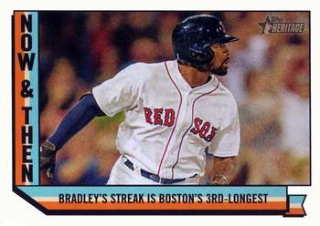 2016 Topps Heritage - Now & Then #NT-13 Jackie Bradley Jr Front