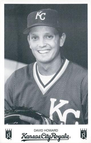 1994 Kansas City Royals Photocards #NNO David Howard Front