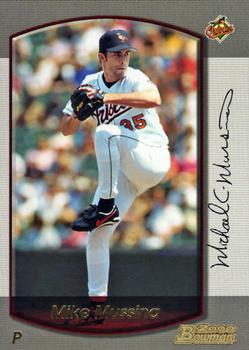 2000 Bowman #92 Mike Mussina Front