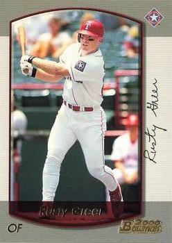 2000 Bowman #99 Rusty Greer Front