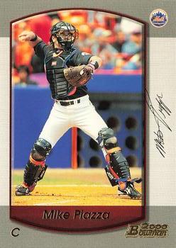 2000 Bowman #133 Mike Piazza Front