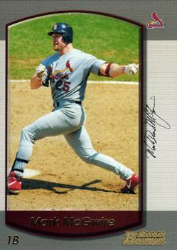 2000 Bowman #140 Mark McGwire Front