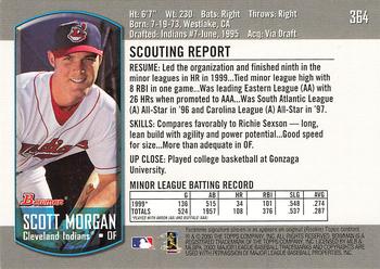 2000 Bowman #364 Scott Morgan Back