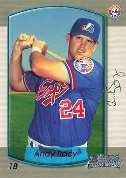 2000 Bowman #396 Andy Tracy Front