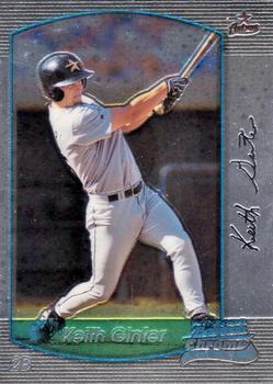 2000 Bowman Chrome #373 Keith Ginter Front