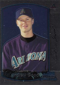 2000 Bowman Chrome #404 Andrew Good Front
