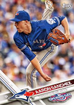2017 Topps Opening Day #3 Aaron Sanchez Front