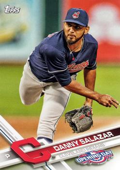 2017 Topps Opening Day #44 Danny Salazar Front