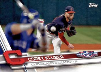 2017 Topps Opening Day #63 Corey Kluber Front