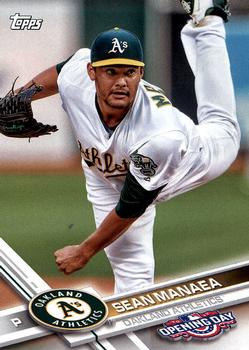 2017 Topps Opening Day #154 Sean Manaea Front