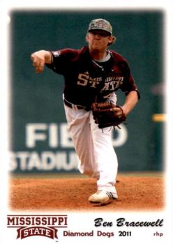 2011 Grandstand Mississippi State Diamond Dogs #NNO Ben Bracewell Front