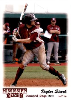 2011 Grandstand Mississippi State Diamond Dogs #NNO Taylor Stark Front